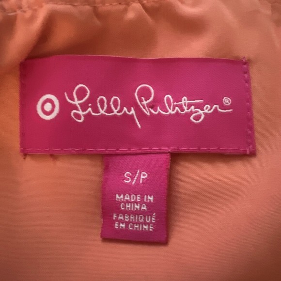 Lilly Pulitzer X Target Women’s Giraffing Me Crazy Flounce Dress Pink‎ Orange S - Picture 7 of 8